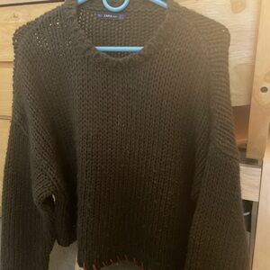 Brown sweater